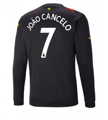 Manchester City Joao Cancelo #7 Bortedrakt 2022-23 Langermet
